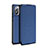 Leather Case Stands Flip Cover L02 Holder for Xiaomi Mi 11 5G Blue