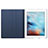 Leather Case Stands Flip Cover L03 for Apple iPad 2 Blue