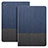 Leather Case Stands Flip Cover L03 for Apple iPad 3 Blue