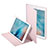 Leather Case Stands Flip Cover L03 for Apple iPad Pro 9.7 Pink