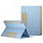 Leather Case Stands Flip Cover L03 for Apple iPad Pro 9.7 Sky Blue