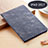 Leather Case Stands Flip Cover L03 for Apple New iPad 9.7 (2017) Blue