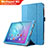 Leather Case Stands Flip Cover L03 for Huawei MediaPad M2 10.1 FDR-A03L FDR-A01W Sky Blue