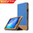 Leather Case Stands Flip Cover L03 for Huawei MediaPad T3 8.0 KOB-W09 KOB-L09 Blue