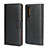 Leather Case Stands Flip Cover L03 for Huawei P30 Black