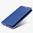 Leather Case Stands Flip Cover L03 for Samsung Galaxy Note 8 Duos N950F Blue