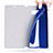 Leather Case Stands Flip Cover L03 for Samsung Galaxy Note 8 Duos N950F Blue