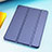 Leather Case Stands Flip Cover L03 for Xiaomi Mi Pad 3 Blue