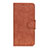 Leather Case Stands Flip Cover L03 Holder for Alcatel 3 (2019) Orange