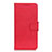 Leather Case Stands Flip Cover L03 Holder for Alcatel 3L Red