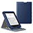 Leather Case Stands Flip Cover L03 Holder for Amazon Kindle Paperwhite 6 inch Blue