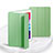 Leather Case Stands Flip Cover L03 Holder for Apple iPad 10.2 (2020) Matcha Green