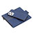 Leather Case Stands Flip Cover L03 Holder for Apple iPhone 14 Pro Max Blue