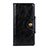 Leather Case Stands Flip Cover L03 Holder for Asus ZenFone Live L1 ZA550KL Black