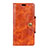 Leather Case Stands Flip Cover L03 Holder for Asus ZenFone Live L1 ZA550KL Orange