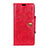 Leather Case Stands Flip Cover L03 Holder for Asus ZenFone Live L1 ZA551KL Red