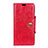Leather Case Stands Flip Cover L03 Holder for HTC Desire 12 Plus Red