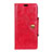 Leather Case Stands Flip Cover L03 Holder for HTC U12 Life Red