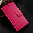 Leather Case Stands Flip Cover L03 Holder for Huawei Honor 8X Red