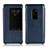 Leather Case Stands Flip Cover L03 Holder for Huawei Mate 20 Blue