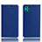 Leather Case Stands Flip Cover L03 Holder for Huawei Nova 7i Blue