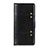 Leather Case Stands Flip Cover L03 Holder for Huawei Nova 8 SE 5G Black