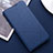 Leather Case Stands Flip Cover L03 Holder for Huawei P Smart (2019) Blue