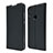 Leather Case Stands Flip Cover L03 Holder for Huawei Y6 (2019) Black