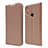 Leather Case Stands Flip Cover L03 Holder for Huawei Y6 (2019) Rose Gold