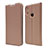 Leather Case Stands Flip Cover L03 Holder for Huawei Y6 Pro (2019) Rose Gold