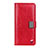 Leather Case Stands Flip Cover L03 Holder for LG K92 5G Red