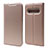 Leather Case Stands Flip Cover L03 Holder for LG V60 ThinQ 5G Rose Gold