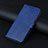 Leather Case Stands Flip Cover L03 Holder for Motorola Moto Edge 20 Pro 5G Blue