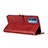 Leather Case Stands Flip Cover L03 Holder for Motorola Moto Edge 20 Pro 5G Red