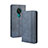 Leather Case Stands Flip Cover L03 Holder for Nokia 7.2 Blue