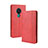 Leather Case Stands Flip Cover L03 Holder for Nokia 7.2 Red