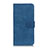 Leather Case Stands Flip Cover L03 Holder for Oppo A93 Blue