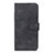 Leather Case Stands Flip Cover L03 Holder for Oppo Reno4 F Black