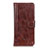 Leather Case Stands Flip Cover L03 Holder for Realme Narzo 20 Pro Brown