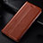 Leather Case Stands Flip Cover L03 Holder for Samsung Galaxy Note 10 Lite Orange