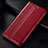 Leather Case Stands Flip Cover L03 Holder for Samsung Galaxy Note 10 Lite Red