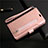 Leather Case Stands Flip Cover L03 Holder for Samsung Galaxy S20 5G Rose Gold