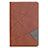 Leather Case Stands Flip Cover L03 Holder for Samsung Galaxy Tab S6 Lite 10.4 SM-P610 Brown
