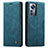 Leather Case Stands Flip Cover L03 Holder for Xiaomi Mi 12 Lite 5G Blue