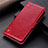 Leather Case Stands Flip Cover L03 Holder for Xiaomi Poco X3 Red