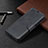 Leather Case Stands Flip Cover L03 Holder for Xiaomi Redmi 9C Black