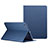 Leather Case Stands Flip Cover L04 for Apple iPad Mini Blue