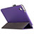 Leather Case Stands Flip Cover L04 for Huawei Honor Pad 2 Purple