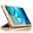 Leather Case Stands Flip Cover L04 for Huawei Mediapad M3 8.4 BTV-DL09 BTV-W09 Gold