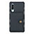 Leather Case Stands Flip Cover L04 for Huawei P30 Black